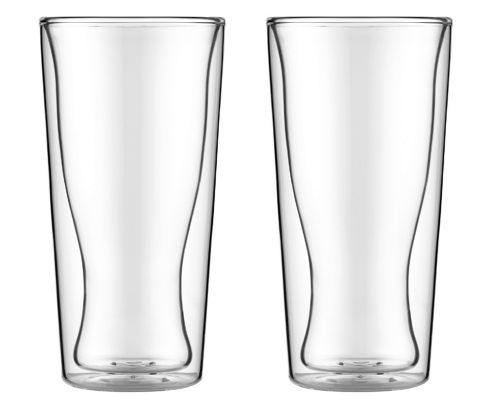 Image of Bodum Skal Double Wall Thermo Glasses 0.35l, Set Of 2