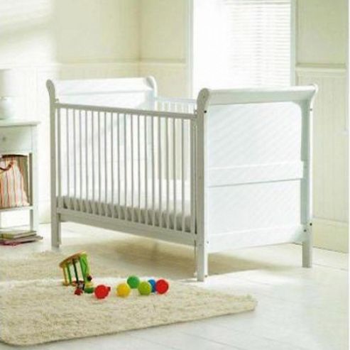 Image of Saplings Victoria Cot Bed - White