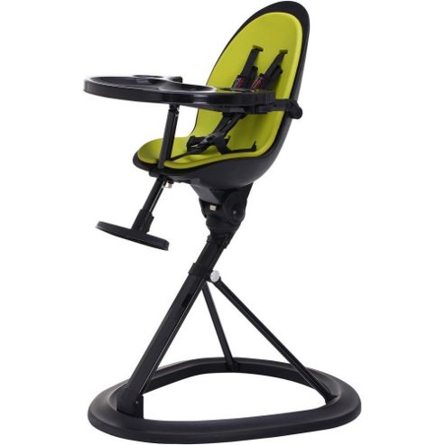 Image of Ickle Bubba Orb Highchair (black/lime)