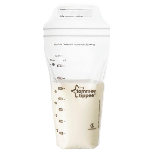 Image of Tommee Tippee Closer To Nature Milk Storage Bags - 36 Pack