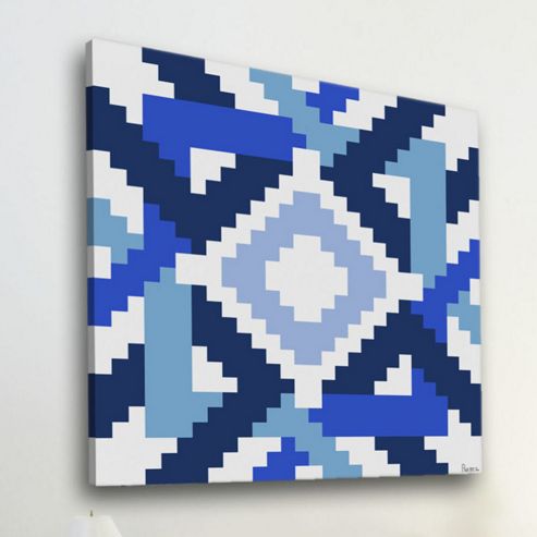 Image of Parvez Taj Fair Isle 27 Wall Art - 81 Cm H X 81 Cm W X 5 Cm D