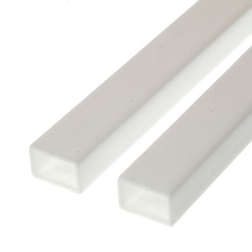 Image of Evergreen Styrene Rectangle Tube 6.3mm X 9.5mm (0.250x0.375")
