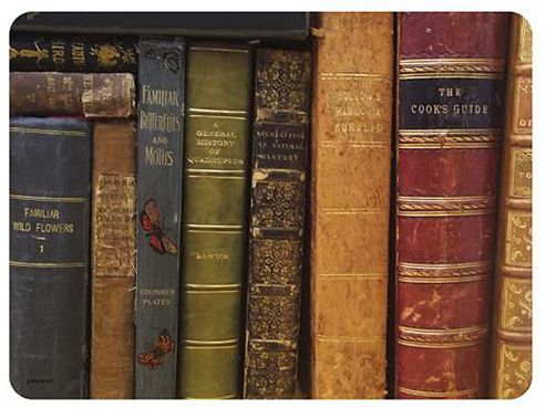Image of Pimpernel Archive Books Placemats Set Of 6
