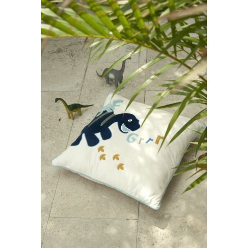 Image of Catherine Lansfield Home Kids Dino Cushion Cover Multi
