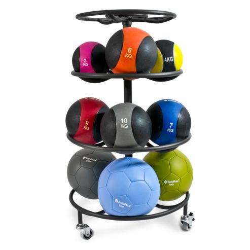Image of Bodymax Zenith Wall Ball / Medicine Ball Rack
