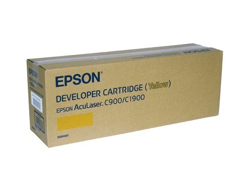 Image of Epson Al-c900/1900 Developer Cartridge Yellow 4.5k