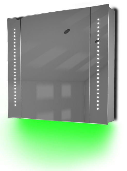 Image of Ambient Audio Demist Bathroom Cabinet With Bluetooth, Shaver & Sensor K65gaud