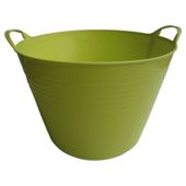 Tesco 42L Flexi Tub Lime Green P382C