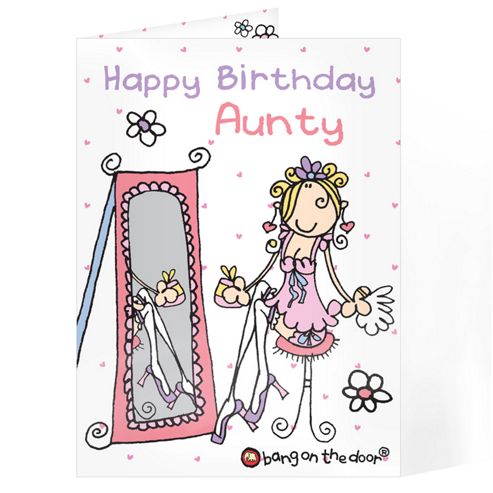 Image of Personalised Bang On The Door Boudoir Babe Card