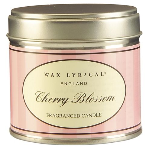 Image of Wax Lyrical Cherry Blossom Filled Tin Candle