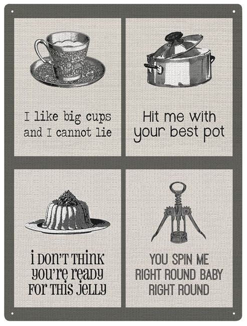 Image of Red Hot Lemon I Like Big Cups Mix Wall Art