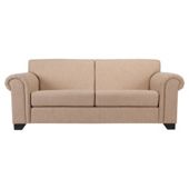Chester fabric medium sofa natural