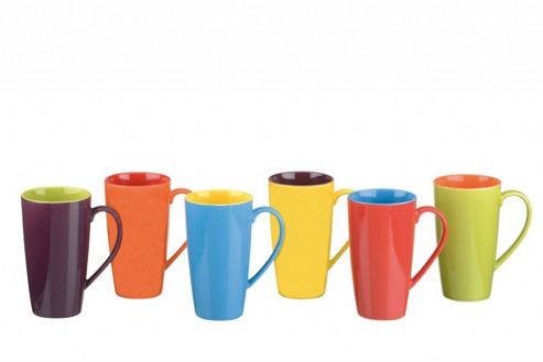 Image of Bia Set Of 6 Latte Mugs