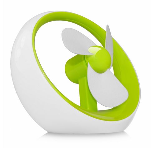 Image of Cennett Usb Pop Fan - White/green