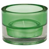 Maxi Tea Light Holder Green
