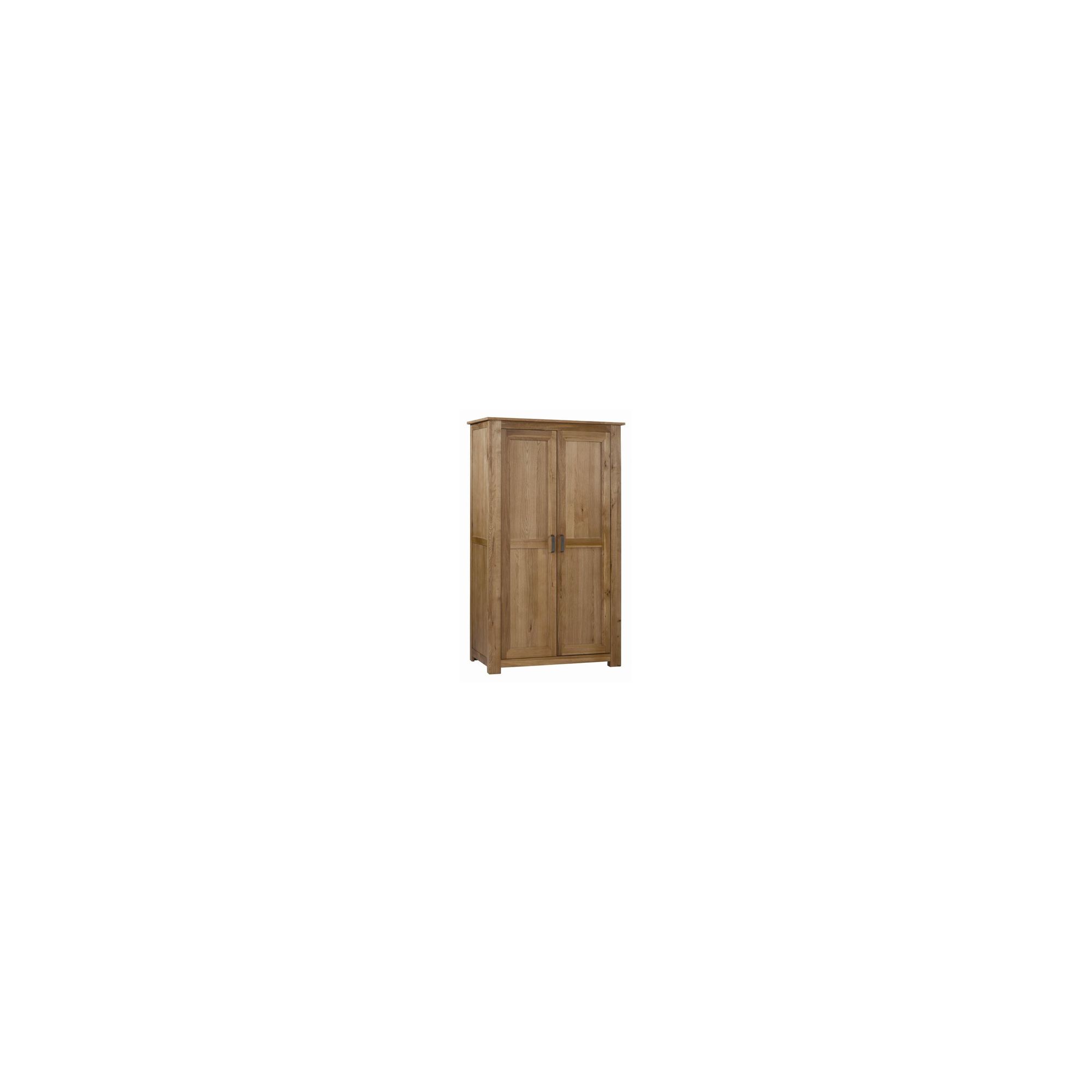 Kelburn Furniture Lyon Ladies Wardrobe in Light Oak Matt Lacquer at Tesco Direct