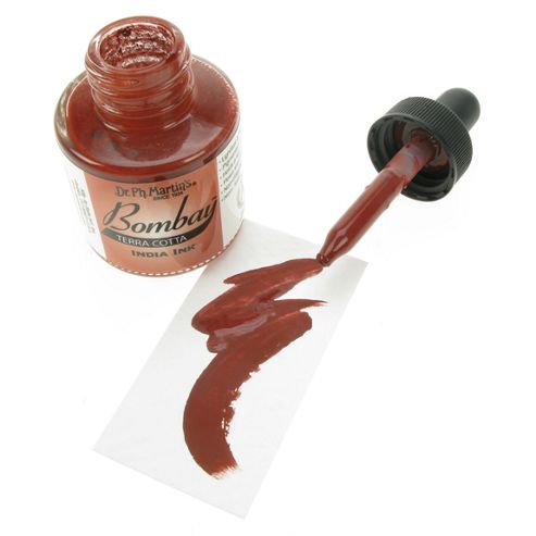 Image of Dr. Ph. Martin's Bombay Ink - Terra Cotta