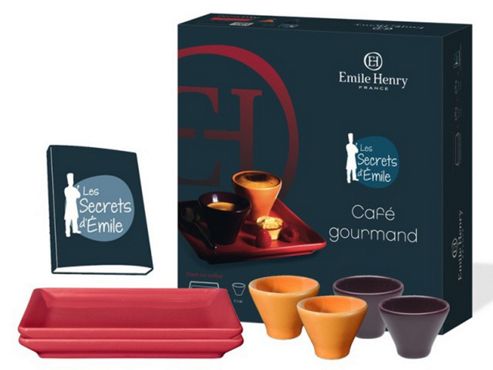 Image of Emile Henry Urban Colours Cafe Gourmands Dessert Serving Set