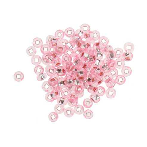 Image of Czech Seed Bead 6/0 S/l Dyed Pink