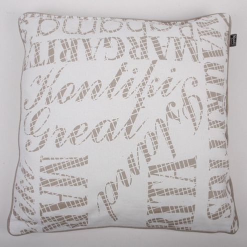 Image of In The Mood Collection-- Kontiki Cushion Cover - Sand
