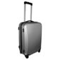 Tesco 4-Wheel Hard Shell Suitcase, Silver Medium