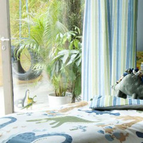 Image of Catherine Lansfield Dino Curtains