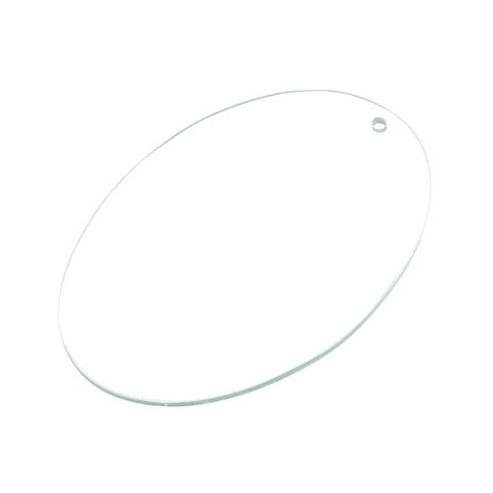 Image of Glass Shape Egg 75 X 50mm