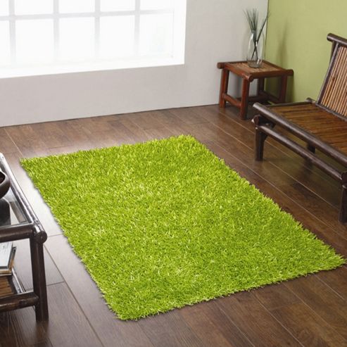 Image of Spider Lime Green 110x160 Cm Rug