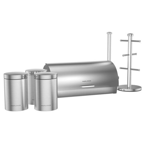 Image of Morphy Richards Accents Storage Set, 6 Piece, Stainless Steel