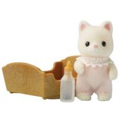 Sylvanian Families - Silk Cat Baby