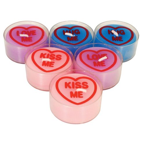 Image of Paladone Love Hearts Tealights