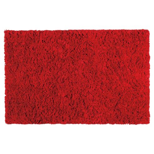 Image of Tesco Soft Shaggy Rug 70 X 130cm, Berry