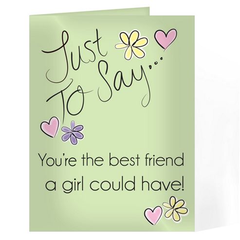 Image of Personalised Just To Say Card
