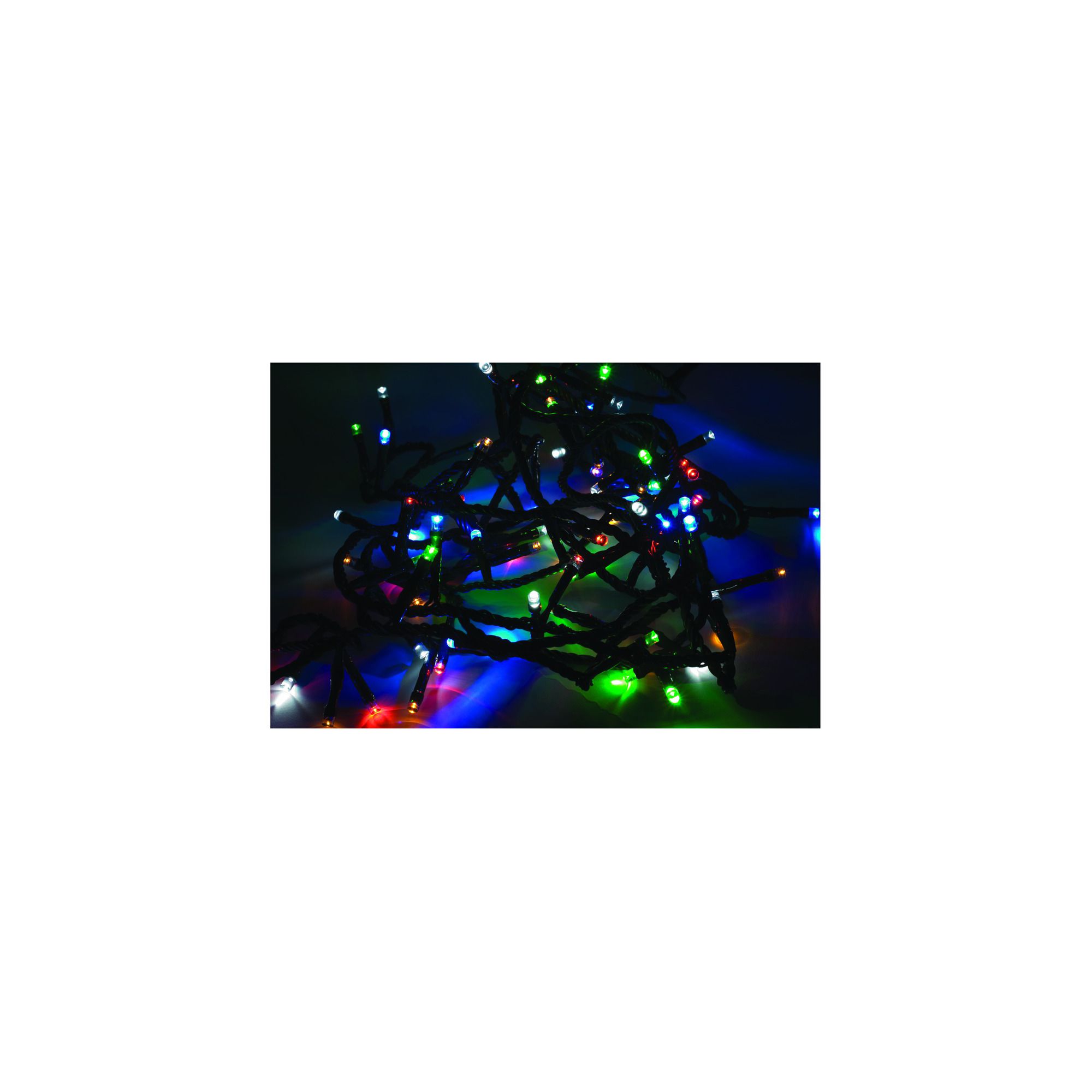 50 Piece Multi Colour Solar Fairy Lights Chain 3.5m