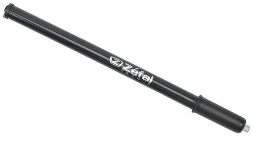 Image of Zefal 800 Traditional Plastic Bicycle Pump 380 Mm / Black / Schrader