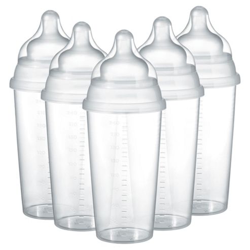 Image of Tommee Tippee Steri Bottle 250ml - 5 Pack