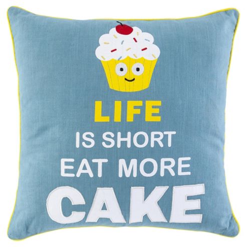 Image of Life Is Short Cushion