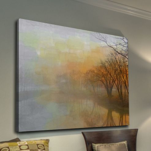 Image of Parvez Taj Tree Descend Canvas Wall Art - 30 Cm H X 45 Cm W X 5 Cm D