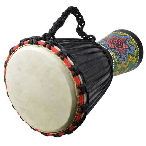 Image of A-star 9 Inch Painted Djembe