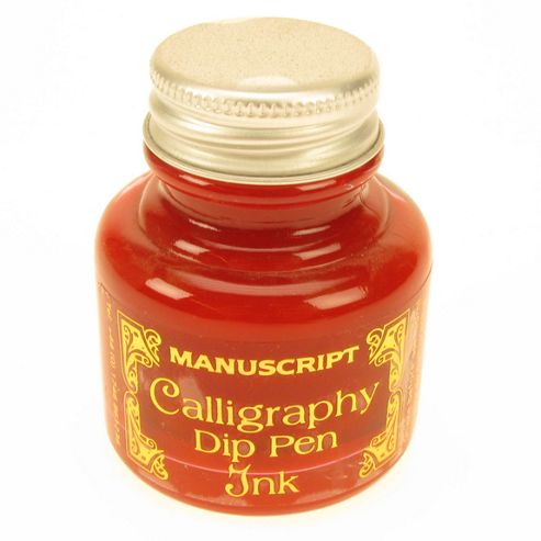 Image of Dip Pen Crimson Acr Ink 30ml