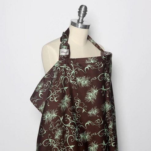 Image of Bebe Au Lait Baby Nursing Cover - Mint Chocolate