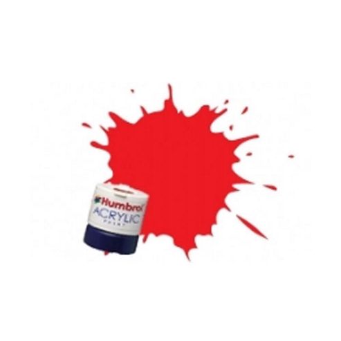 Image of Humbrol Paint Buffer Beam Red Rc406 Acrylic Rail Paint
