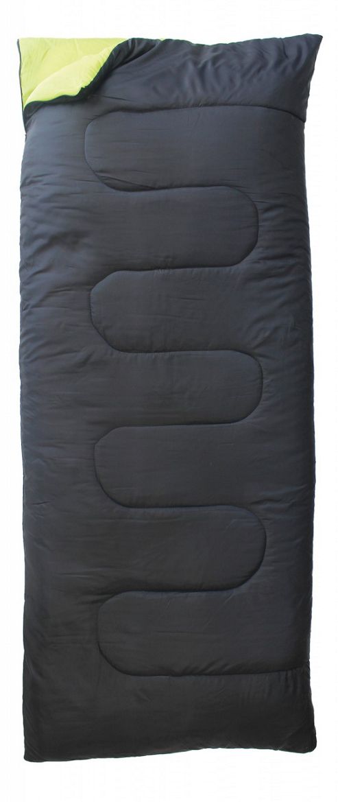 Image of Yellowstone Single Envelope Sleeping Bag 1 Season Black