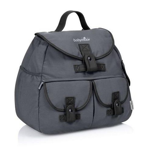 Image of Babymoov Street Style Maternity Changing Bag Burgundy/black