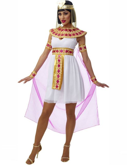 Image of Adult Pink Cleopatra Costume Medium