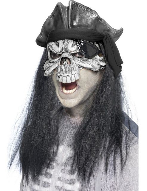 Image of Skeleton Pirate Mask