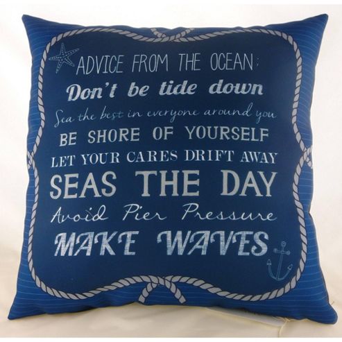 Image of Ocean Rules Cushion
