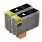 MoreInks 2 Ink Cartridges For Canon Smartbase MP730 - Black