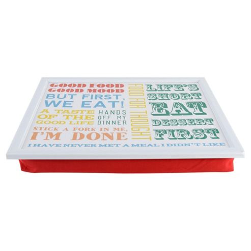 Image of Bright Text Lap Tray