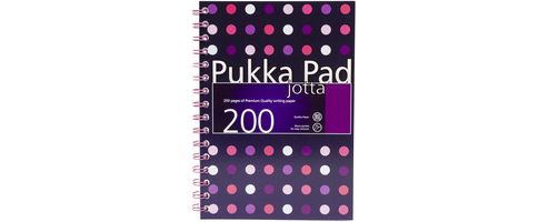 Image of Pukka Pad A5 Jotta Pad Polka Dot Assorted Pp16314